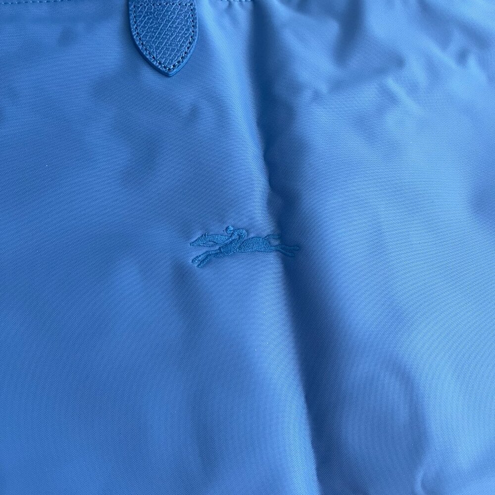 Longchamp Le Pliage  Travel bag XL Weekender - ***  Cornflower Blue -  NWOT - Picture 8 of 11